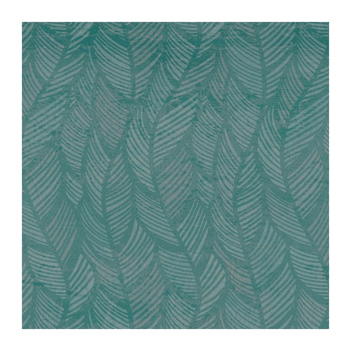 Set 4 Role Tapet Turquoise Abstract, 3 x 0.52 m