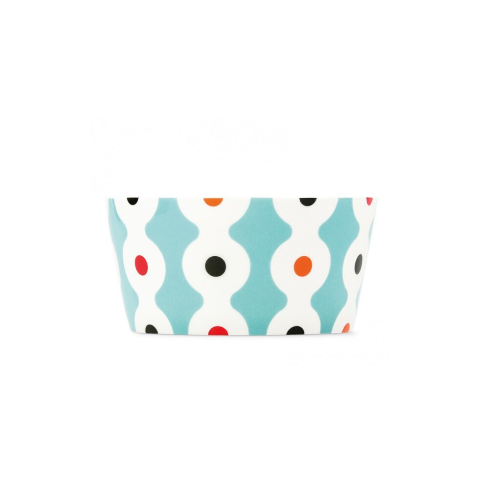 Bol cereale DOTS, multicolor, 13.1 × 13.1 × 6.5 cm