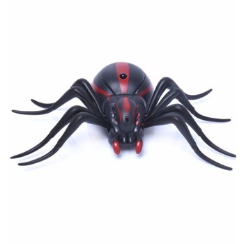 Paianjen cu telecomanda, culoare rosu/negru, rotatie 360 Paianjen cu telecomanda, culoare rosu/negru, rotatie 360