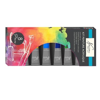 Set 8 culori acrilice Nassau Fine Art 8x12ml Set 8 culori acrilice Nassau Fine Art 8x12ml