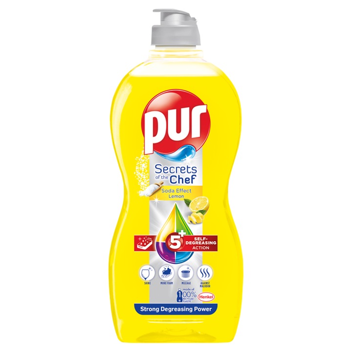 Pur Power mosogatószer 450 ml Lemon Extra