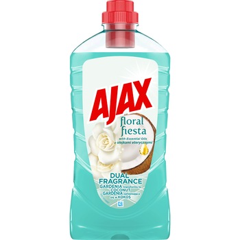 Detergent universal multisuprafete Ajax Floral Fiesta Dual Fragrance, Gardenia & Cocos, 1L