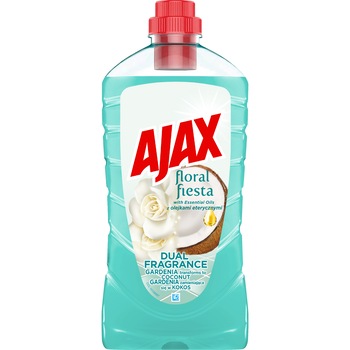 Detergent universal multisuprafete Ajax Floral Fiesta Dual Fragrance, Gardenia & Cocos, 1L Detergent universal multisuprafete Ajax Floral Fiesta Dual Fragrance, Gardenia & Cocos, 1L