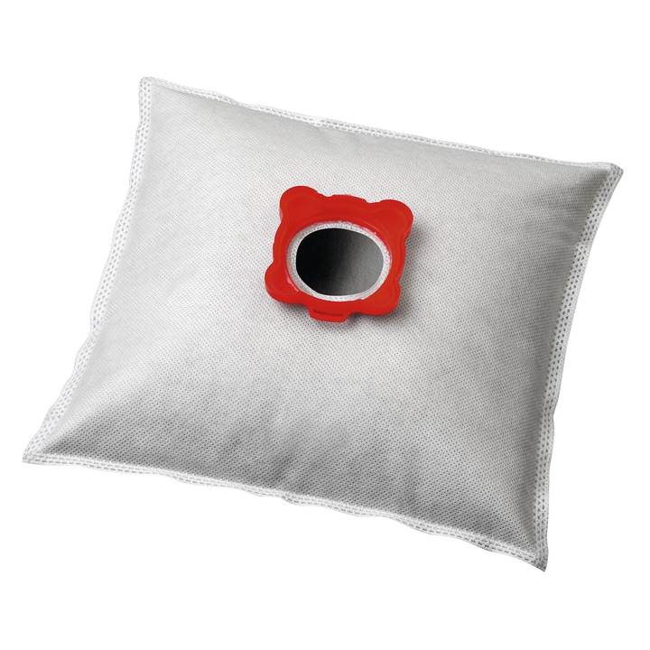 Set 4 saci Koma pentru aspirator Rowenta Wonderbag Compact, Plastic/Microfibra