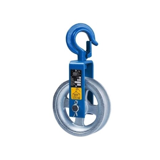 Scripete cu roata pentru ridicat cu carlig 0.5T, Brano