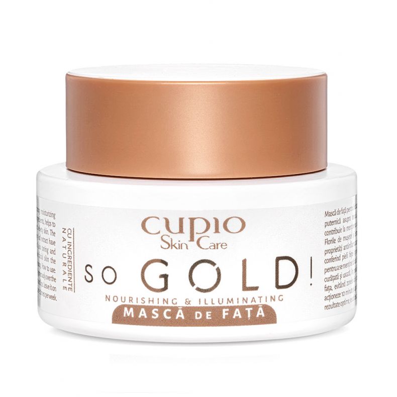 Masca de fata Cupio So Gold! 50ml