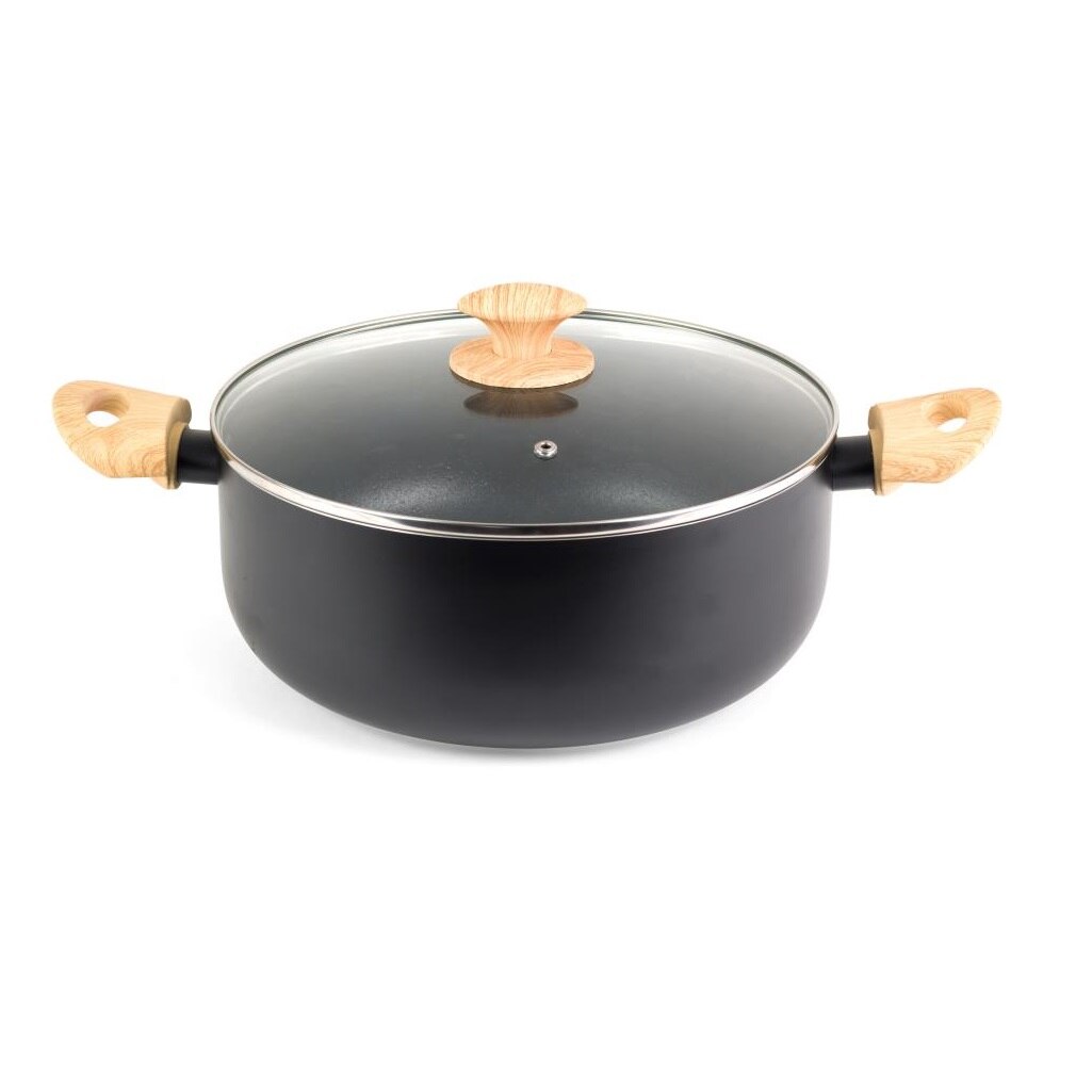 Oala cu capac, Progress, Scandi Smartstone, 20 cm