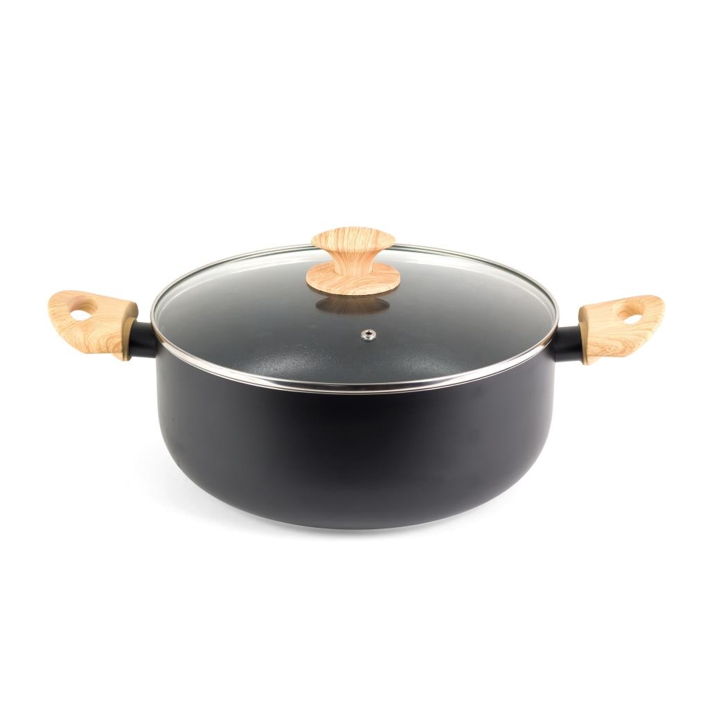 Progress COMBO-5851 Set di padelle e casseruole antiaderenti Scandi Smartstone, 5 pezzi, utilizzare utensili metallici, Adatto a piani a induzione, Lavabile in lavastoviglie, acciaio inossidabile