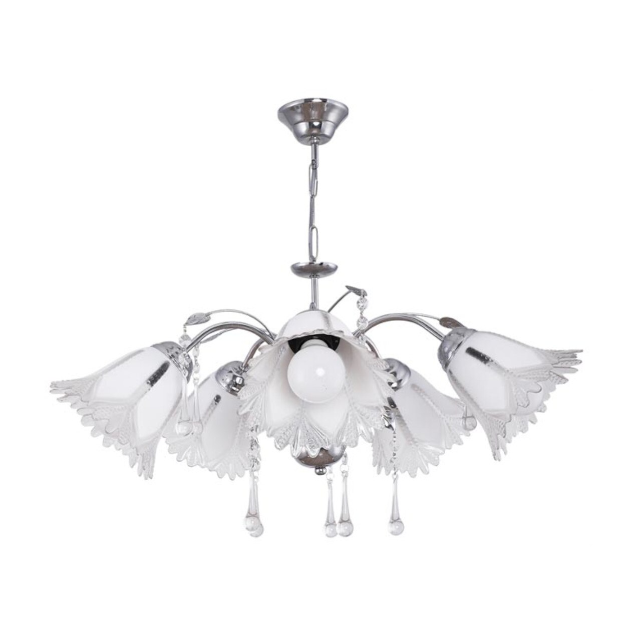 Lustra Interior Erste Nadin 5x60W Max E27 EL0058513 Culoare Crom