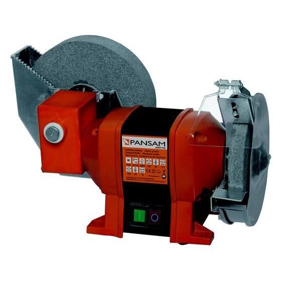 Polizor de banc, 250 W, uscat/umed, 200/150 mm, Dedra-Pansam