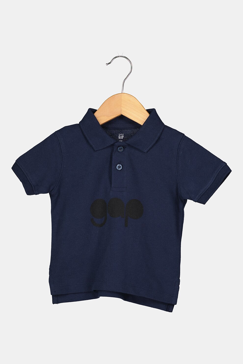GAP, Tricou polo cu logo, Bleumarin