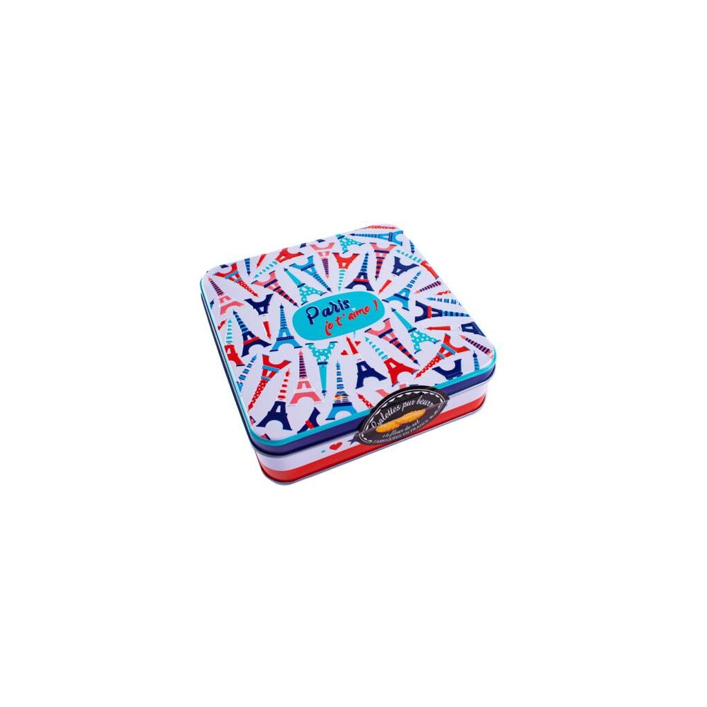 Cutie cu biscuiti galettes, Paris Je t'aime 150g