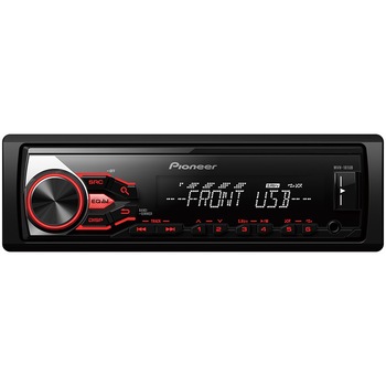 Player auto Pioneer MVH-181UB, 4 x 50 W, USB, AUX, Android, Panou frontal detasabil Player auto Pioneer MVH-181UB, 4 x 50 W, USB, AUX, Android, Panou frontal detasabil