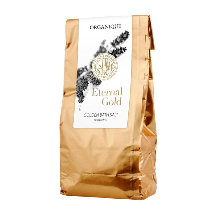Sare de baie Organique cu aur, 200 g