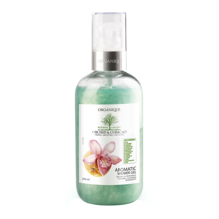 Organique tusfürdő orchideával, 250 ml