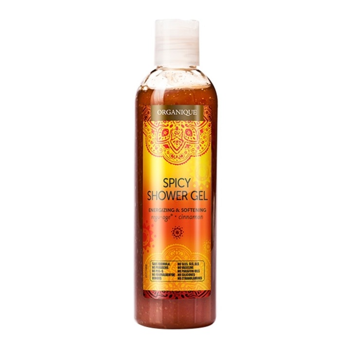 Organique tusfürdő chilivel és naranccsal, 250 ml