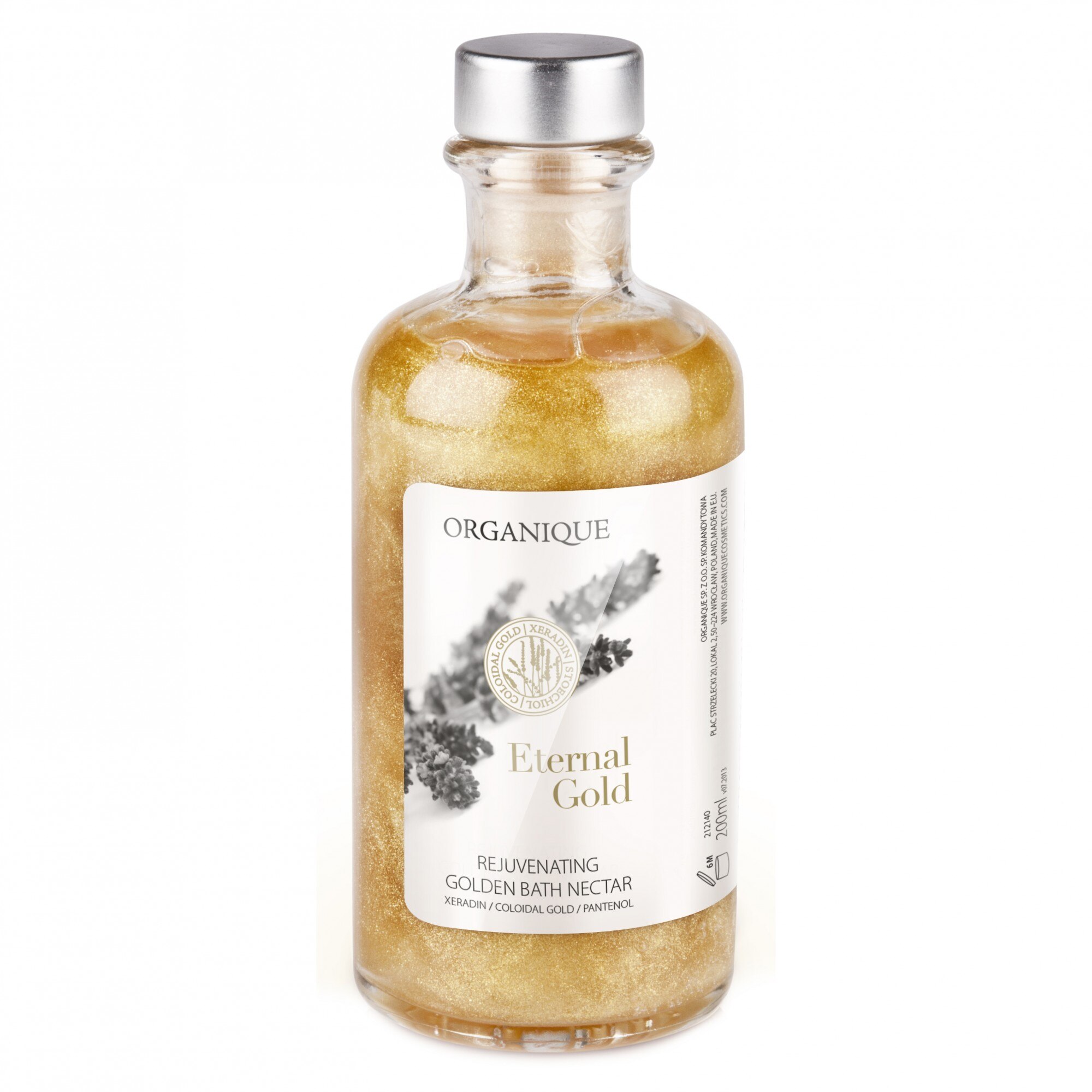 Gel de dus Organique cu aur, 250 ml