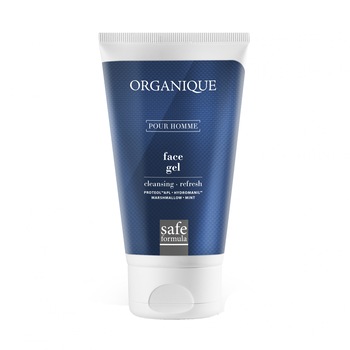 Gel facial Organique pentru barbati, 150 ml Gel facial Organique pentru barbati, 150 ml