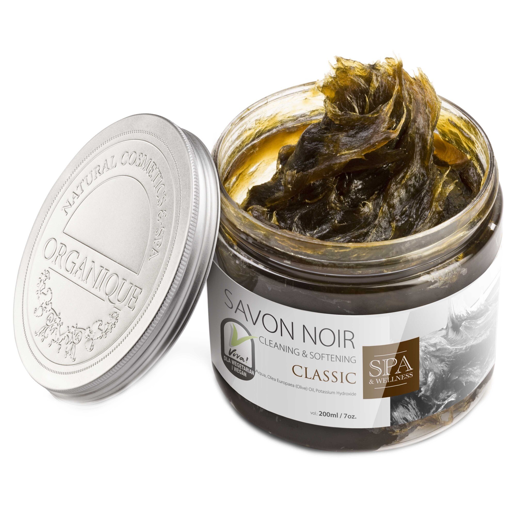 Sapun Organique negru, 200 ml