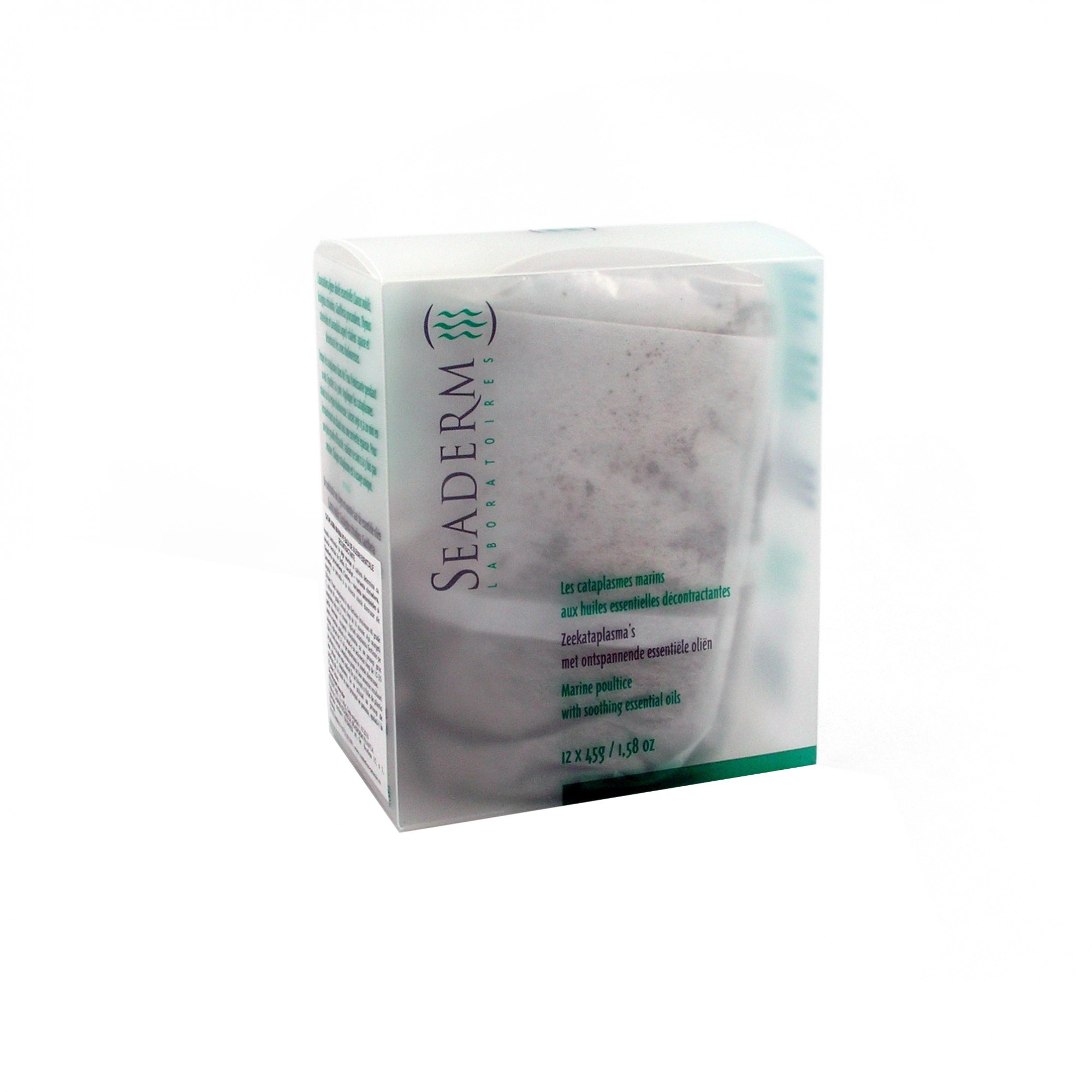 Cataplasma marina Seaderm pe baza de uleiuri esentiale, 12x40 g