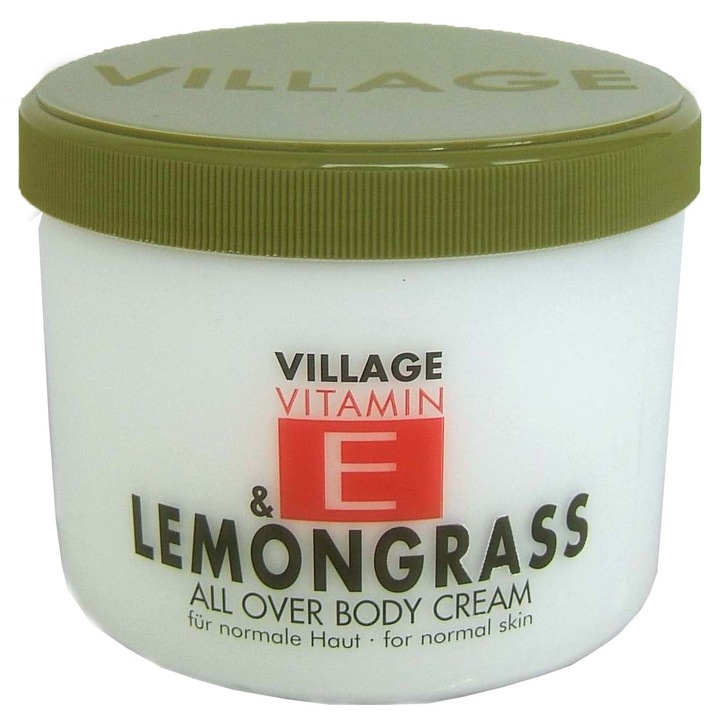 Village testépoló E vitaminnal és citrommal, 500 ml