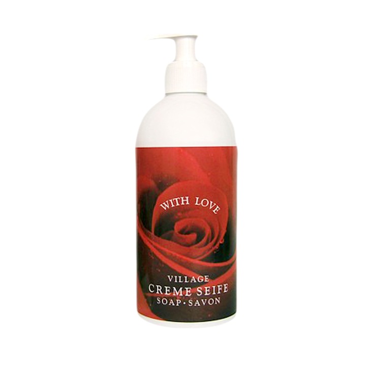 Village Red Rose folyékony szappan, 500 ml