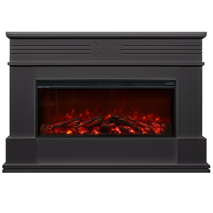 Semineu electric, Masomi, Bird 35 & Tasmania-35' 1600 W, Anthracite, 128*87*29 cm