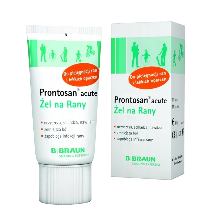 Gel Pentru Rani, B.Braun, Prontosan Acute, 30 g, Alb