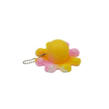 Jucarie antistres din silicon, Flippy®, Pop It Now and Flip It, Caracatita reversibila, Multicolor, V3 Jucarie antistres din silicon, Flippy®, Pop It Now and Flip It, Caracatita reversibila, Multicolor, V3