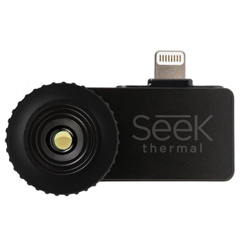 Camera cu termoviziune Seek Thermal Compact, 9 Hz, compatibila iOS (mufa Lightning) Camera cu termoviziune Seek Thermal Compact, 9 Hz, compatibila iOS (mufa Lightning)