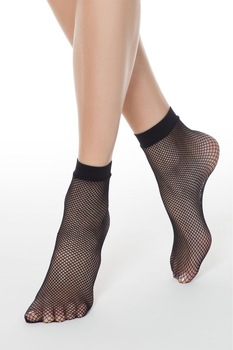 Sosete poliamida cu plasa ochiuri medii, Conte Fantasy Rette Socks Medium, Negru, 36-39 Sosete poliamida cu plasa ochiuri medii, Conte Fantasy Rette Socks Medium, Negru, 36-39