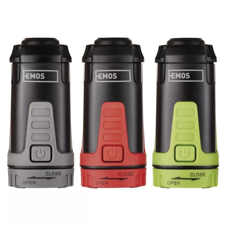 Lanterna de camping LED, 65 lm, 3 × AAA P4733