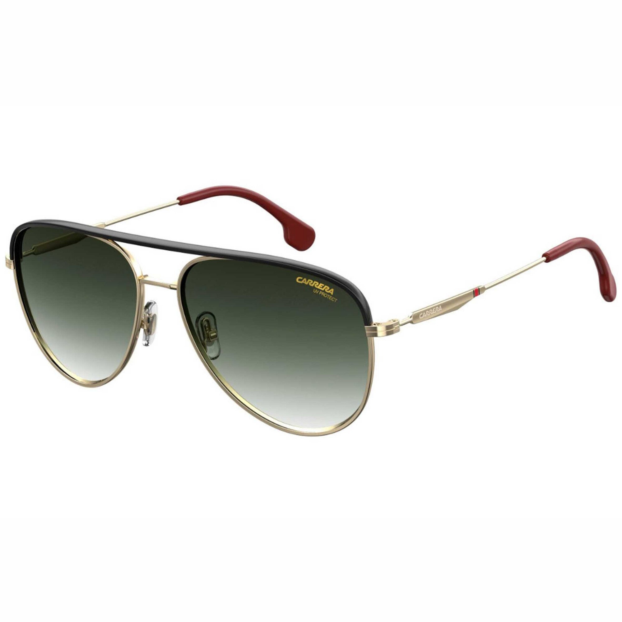 Ochelari de soare barbati Carrera Aviator Gold/Havana/Green Degrade 209/S AU2/9K
