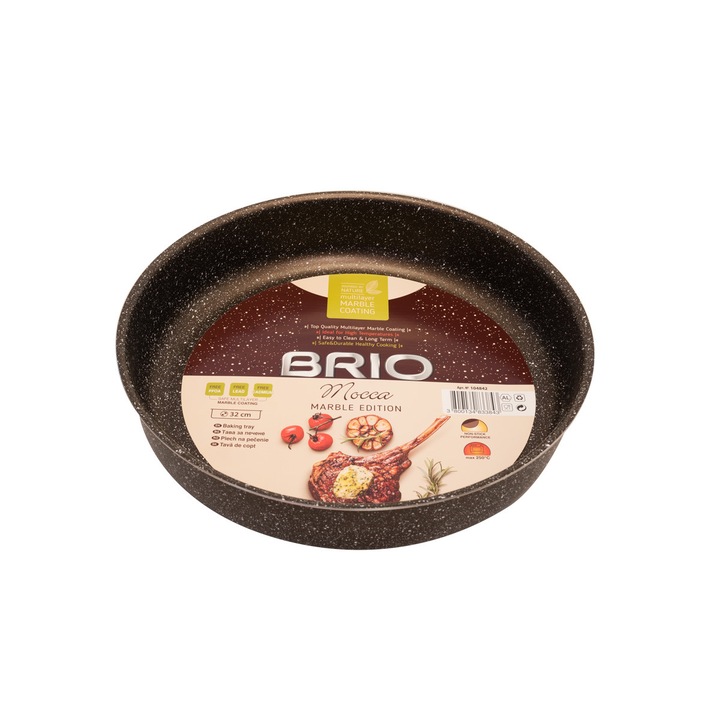 Тава за печене Brio Marble Edition, 32см
