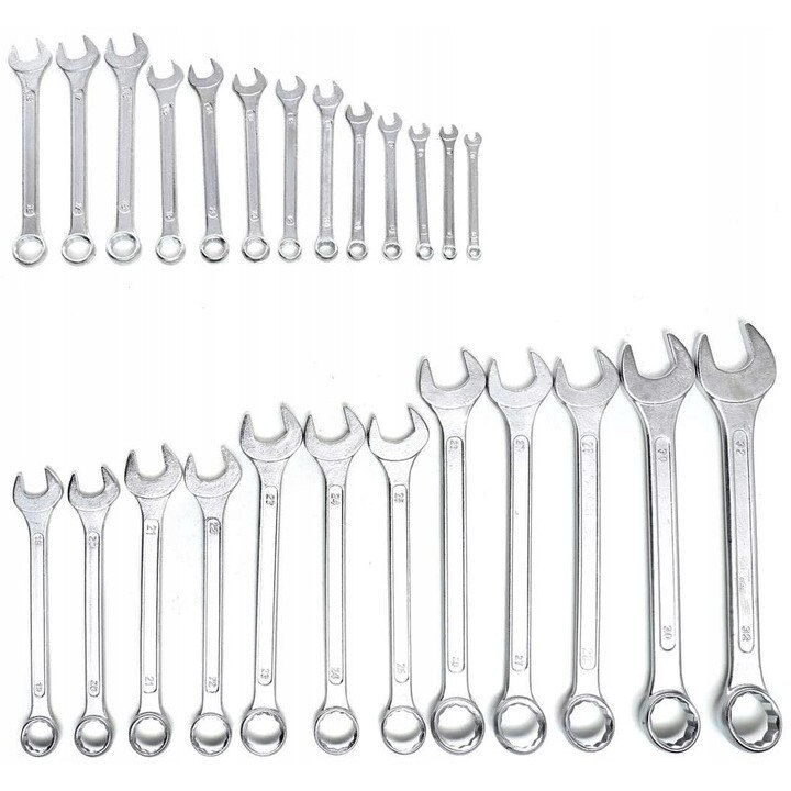 Set chei combinate 25 buc 6-36mm CR-V BlackTools csm1109