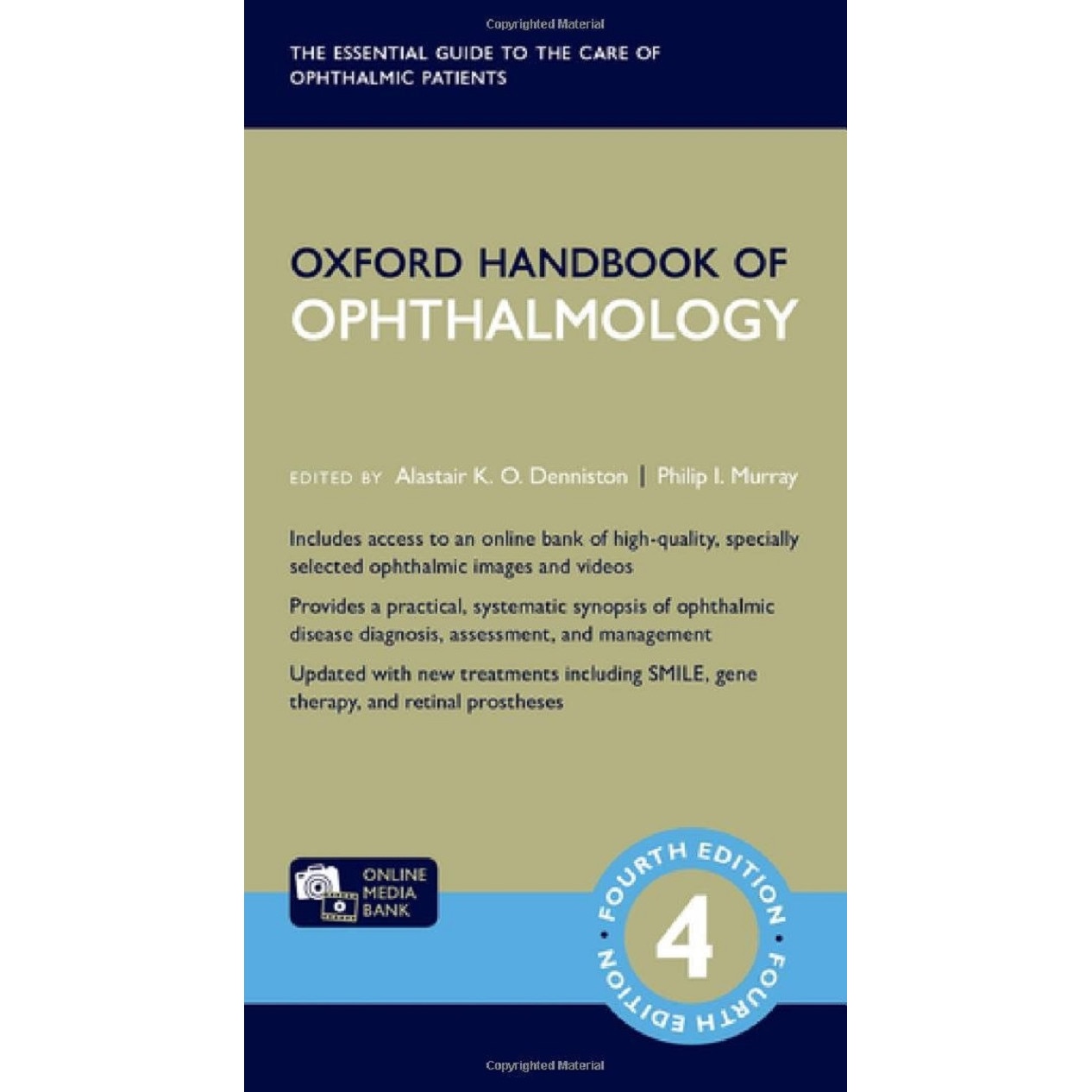 Carte medicina Oxford Handbook of Ophthalmology, Philip Murray