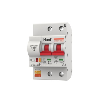 Siguranta automata inteligenta iHunt Home WIFI Smart Circuit Breaker 2P 16A, WiFi, 2 poli, 1P+N, 16A, iHunt Home App Siguranta automata inteligenta iHunt Home WIFI Smart Circuit Breaker 2P 16A, WiFi, 2 poli, 1P+N, 16A, iHunt Home App