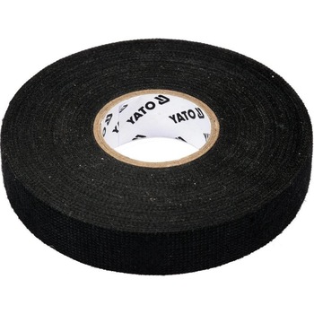 Banda izolatoare din panza Yato, 19mmx25mx0.3mm Banda izolatoare din panza Yato, 19mmx25mx0.3mm