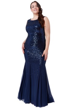 Rochie ocazie, City Goddess GD 2092QZ, Bleumarin Rochie ocazie, City Goddess GD 2092QZ, Bleumarin