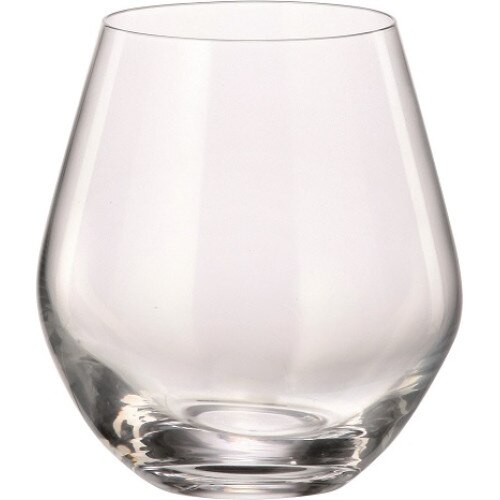 Set 6 pahare cristal whisky/apa Banquet Marta, 550 ml