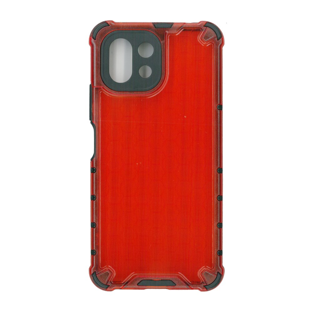 Husa protectie spate anti-shock Hexa, pentru Xiaomi Mi 11 Lite, rosu