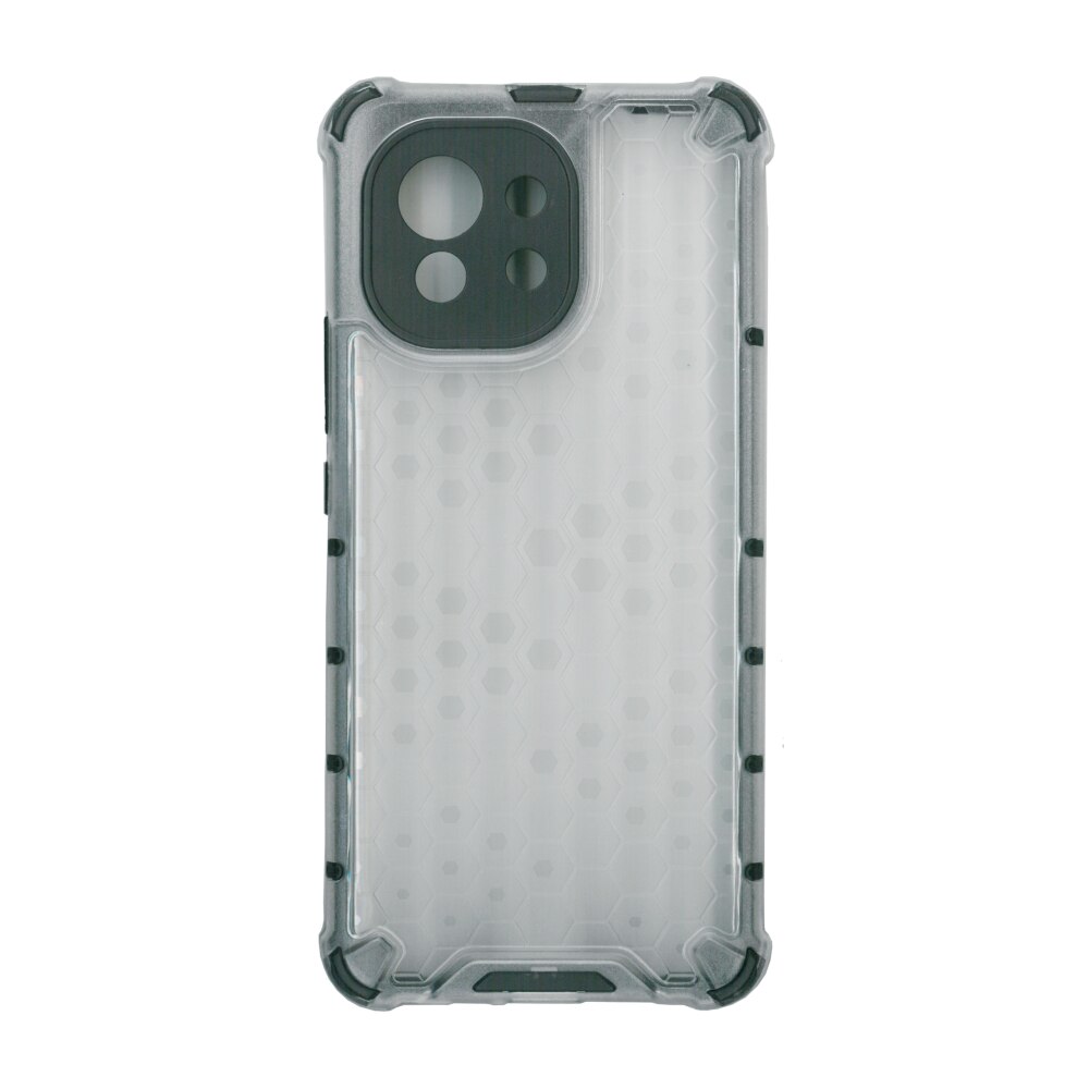 Husa protectie spate anti-shock Hexa, pentru Xiaomi Mi 11, alb