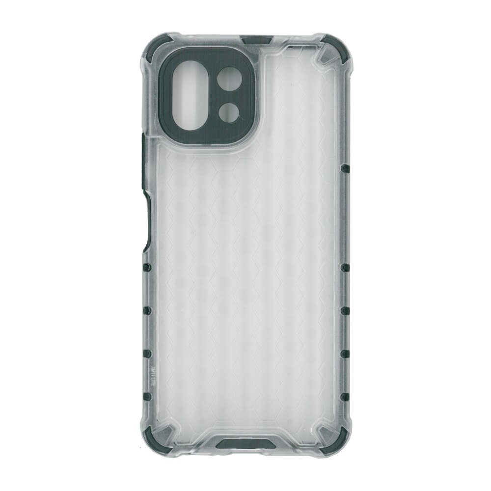 Husa protectie spate anti-shock Hexa, pentru Xiaomi Mi 11 Lite, alb