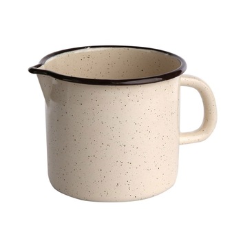 Cana email, Silesia, Simple, 1.15 L, crem Cana email, Silesia, Simple, 1.15 L, crem