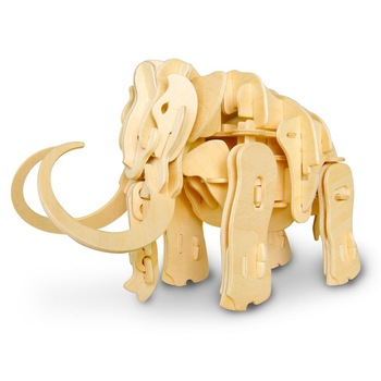 Puzzle mecanic 3D, Mamut mobil, 40 piese Puzzle mecanic 3D, Mamut mobil, 40 piese
