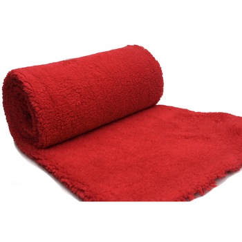 Tricotaje Polare Minky oaie, blana Sherpa, culoare Rosu, dimensiune 50 x 160 cm Tricotaje Polare Minky oaie, blana Sherpa, culoare Rosu, dimensiune 50 x 160 cm