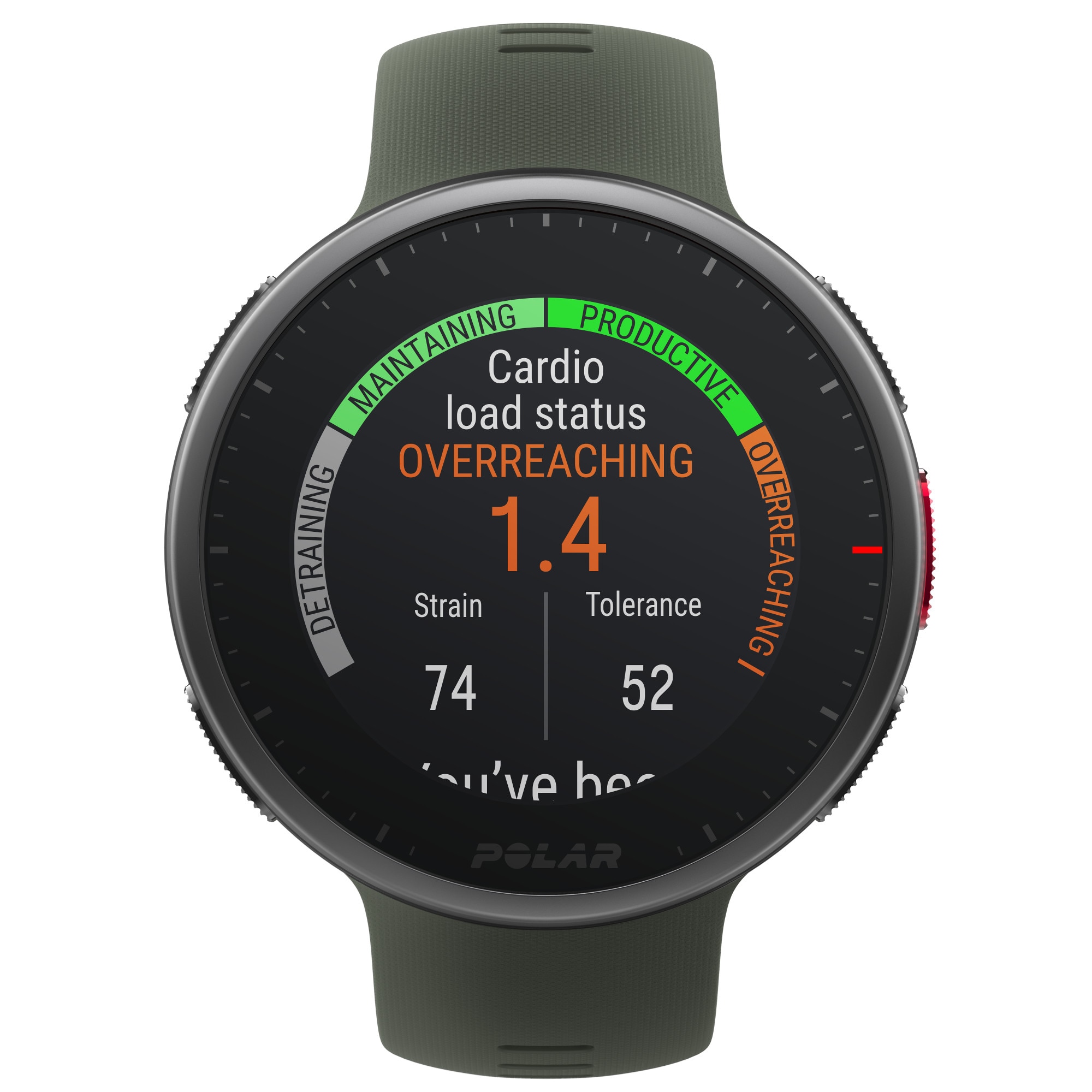 Ceas Smartwatch Polar Vantage V2 Green HR