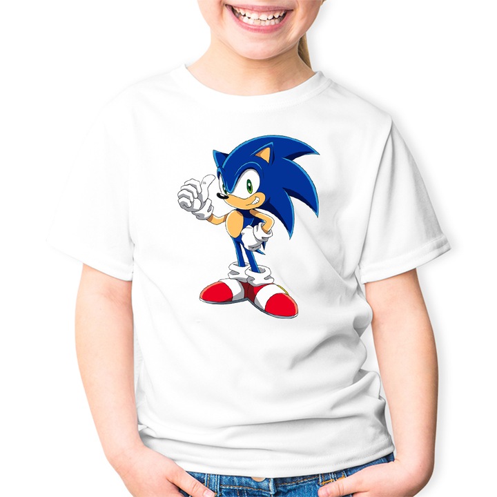 Gyermek póló, Sonic the Hedgehog Bebe Atlet Epic Game, Fehér