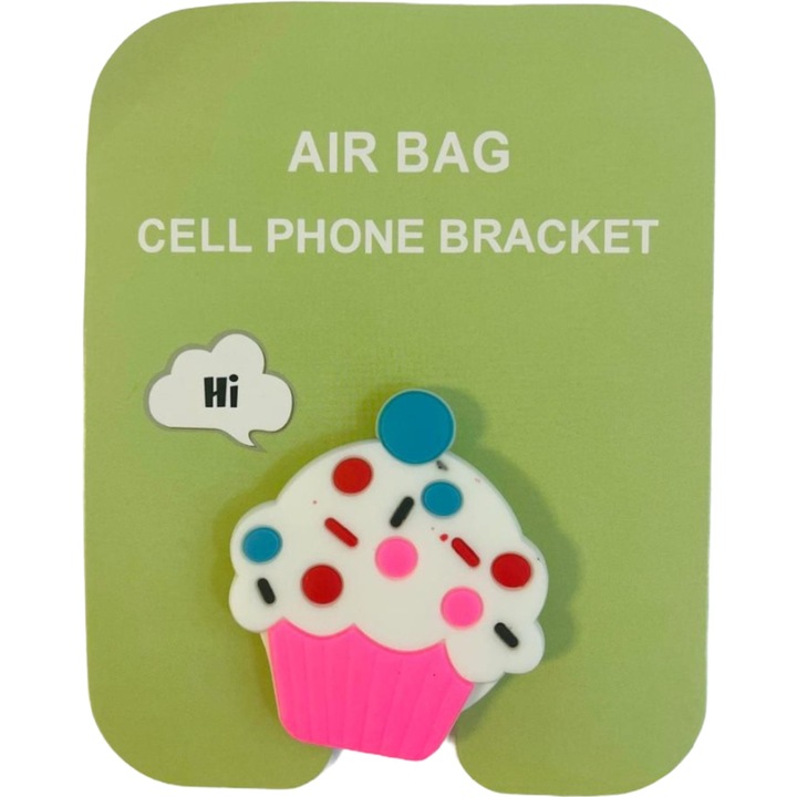 Suport Adeziv OEM, Model Briosa, Pentru Telefon, Universal, Multicolor