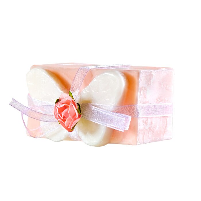 Sapun Organique fluture roz, 100 g